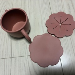 ベビー　食器　コップ　お菓子入れ　シリコンの画像