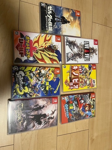 Switchゲームまとめ売り