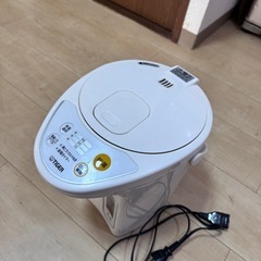 無料_タイガー 電動ポット 2.2L ホワイトの画像