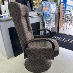 207 リクライニング座椅子 オッドマン付きの画像