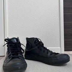 コンバース　ハイカット　レザーの画像