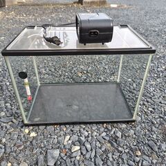 60センチ水槽、40センチ水槽２個、エアーポンプセットの画像