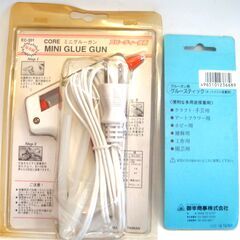 ミニグルーガン グルースティック15本付 EC-301　未使用品の画像