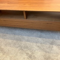 未使用ニトリのテレビ台。テーブルとしても使えます。の画像