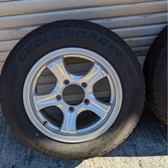 175/80R16 ジムニー　ノーマルタイヤホイール付き　の画像