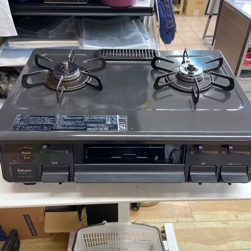 パロマ LPガス用ガスコンロ【リサイクルフカツ岡崎倉庫店】251213SM-8