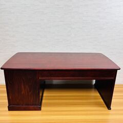 karimoku カリモクラシック 文机 座机 デスク テーブル レトロの画像