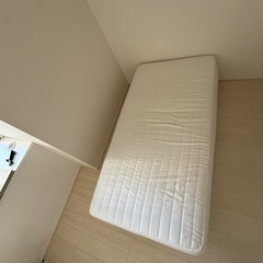 無印良品　　脚付マットレス(シングルサイズ)の画像