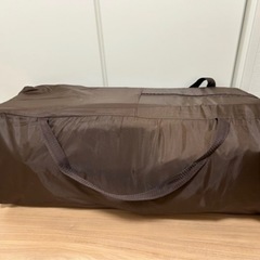 アイリスプラザ プレイヤード ベビーサークル ベビーベッド 折りたたみ プレイサークル お昼寝ベッド おむつ替え台付 ストッパー付きキャスターの画像