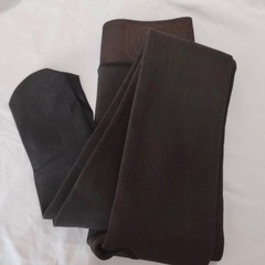 《新品》フェイクタイツ透け感 ストッキング 《ブラックベージュ》の画像