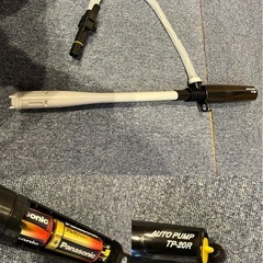 石油ファンヒーター　灯油缶　
ポンプ　セットの画像