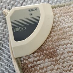 ホットカーペット　2つの画像