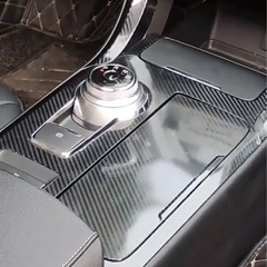 ⭐️新品・未使用⭐️3Dカーボンファイバーテープ🟪10cm×300cm🟪材質：PVC🟪自己粘着性ストリップ🟪傷防止テープ🟪中柱ドア窓などに❗️の画像