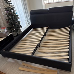 ツインベッド本体&マットレスセットの画像