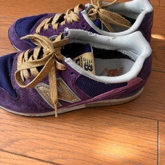 デニム＆ダンガリー× ニューバランス のコラボ スニーカー996    19.5㎝の画像