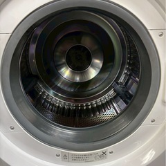 【年末セール】【6ヶ月保証】【分解洗浄】SHARP 洗濯機 ES-H10D-WL洗濯10kg乾燥6kgの画像