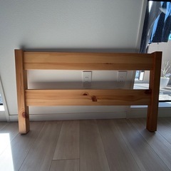 ［お取引中］
シングルベッド　無印良品の画像