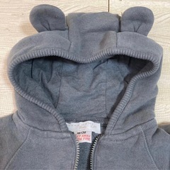 【美品】ZARAくま耳ロンパース の画像