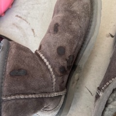 アグムートンブーツ　ヒールの画像