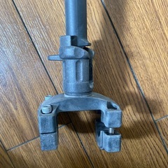 自転車 傘立て ホルダー スタンド 第一精工 No.6 かさキャッチ（前子供のせ付自転車＆シルバーカー用）の画像