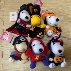 スヌーピーぬいぐるみまとめ売りの画像