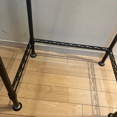 （取引中）ホームエレクター　　スチールシェルフ HOME ERECTA 突っ張りの画像