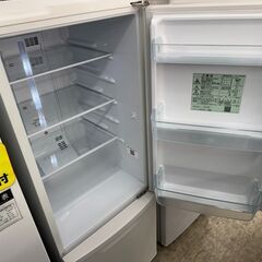 J3323 【リユースのサカイ柏店】　Panasonic　パナソニック　2ドア冷蔵庫　NR-B17CW-W　右開きタイプ　2019年製　クリーニング済み　参考価格58,300円の画像