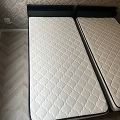 シングルベット×2の画像