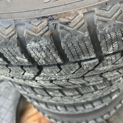 アルミ付きスタッドレス，155/65/13.トーヨータイヤの画像