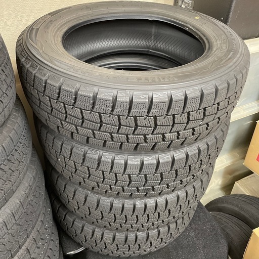 165/65R14 ダンロップWM01(19年製)4本セット 9分山