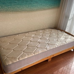 引越しのため、ベッド＆マットレスをお譲りします。の画像