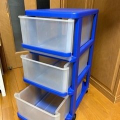 ★収納ケース 3段 プラスチック★の画像