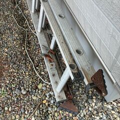 アルミ製２連はしごの画像