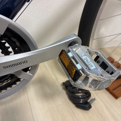 クロスバイク(Rightway) 空気入れ付きの画像