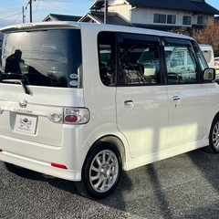 ★支払い総額 13.8万★ダイハツ タントカスタム タイベル交換歴あり！車検令和8年2月！下取り、配送可能！の画像