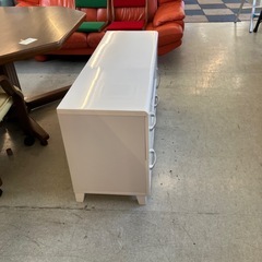 サ2512-092 コーナン ボード1250 TV台 ホワイト キズ汚れ有りの画像