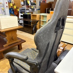 【ジャングル深井店】★ゲーミング座椅子 Dowinx ｸﾞﾚｰ  家具 簡易クリーニング済 堺市（中区 堺区 東区 西区 南区 北区）和泉市 河内長野市 富田林市 松原市 狭山市 深井 【FU3088】の画像