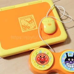 【お取引中】アンパンマン カラーパソコン（76メニュー／箱あり）の画像