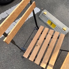 IKEA テルノー テーブル&チェアセット の画像