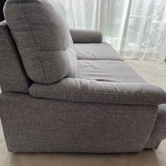 （お受け渡し予定者様決まりました）ニトリ　3人掛けソファの画像