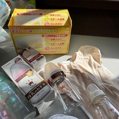 ①⑦　出産準備　おまとめ　哺乳瓶　マグ　体重計　の画像
