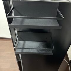 冷蔵庫　2024年製　山善　小物入れ付きの画像