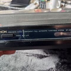 DENON　レコードプレイヤー　DP-24Fの画像