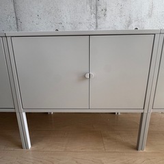 IKEA　イケア　LIXHULT　リックスフルトキャビネット　3台セットの画像