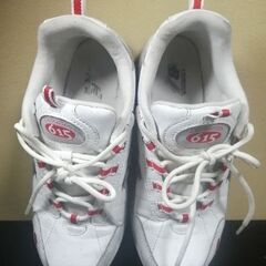 ニューバランス615 赤 24.5cmの画像