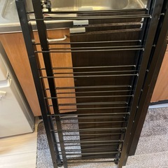 突っ張りオープンラック　中古の画像