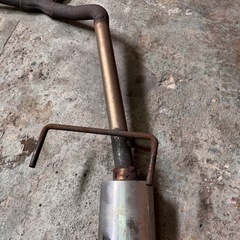 マークX純正加工マフラーの画像