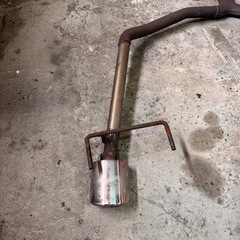 マークX純正加工マフラーの画像