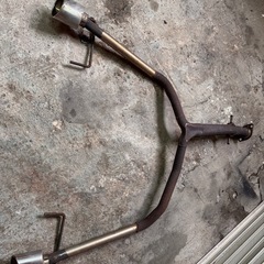 マークX純正加工マフラーの画像