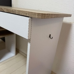 勉強机 デスク パソコン机の画像
